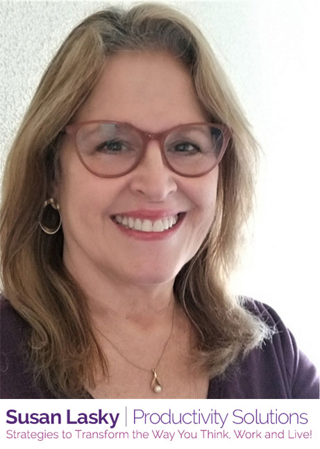 lasky Susan Lasky, M.A., BCC, SCAC, founder of Productivity Solutions
